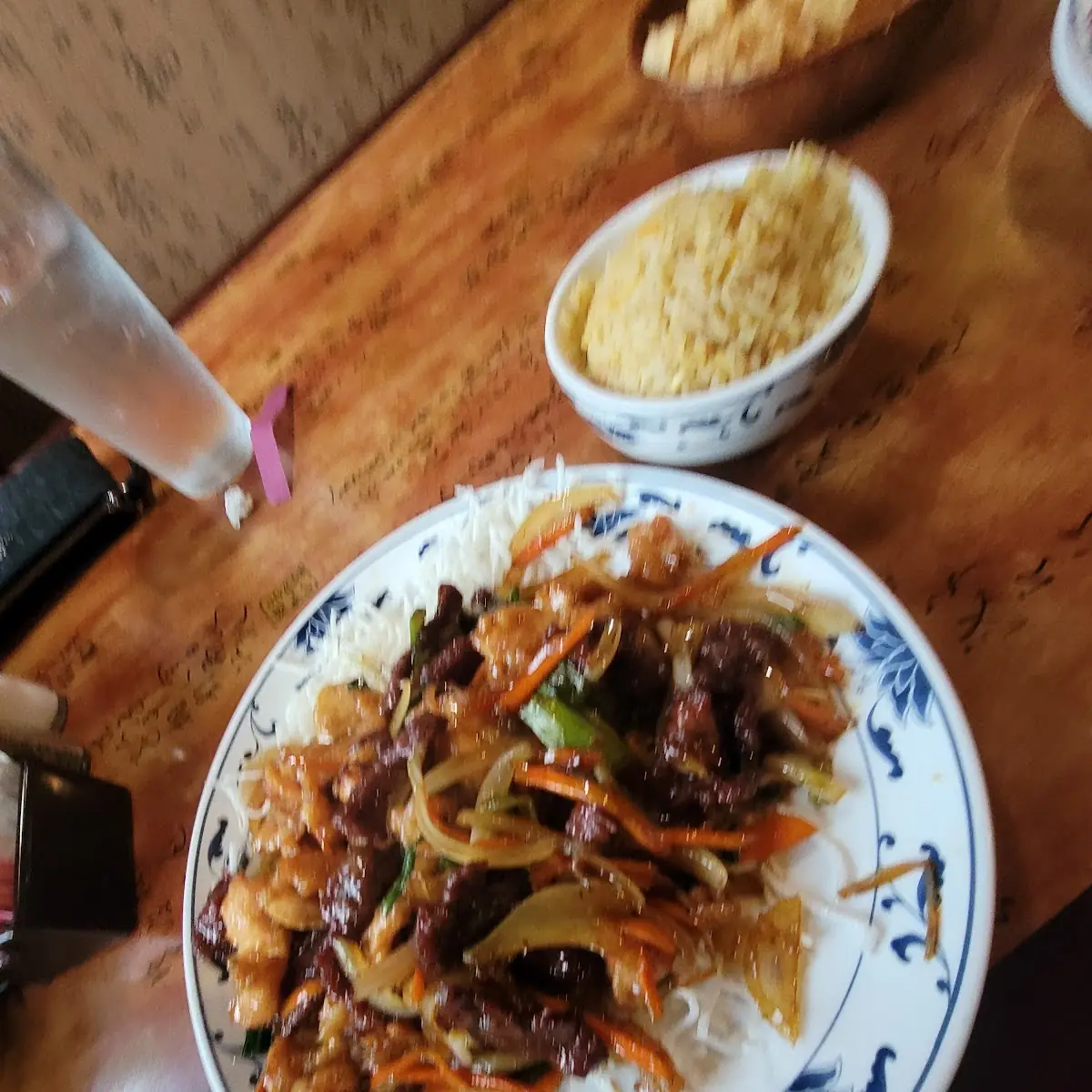 mongolian beef 蒙古牛